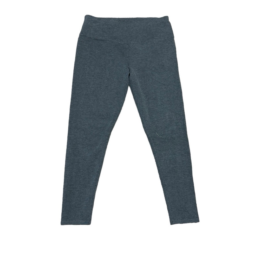 Soft Surroundings Grey Heather Ankle High Rise Leggings S 6-8
